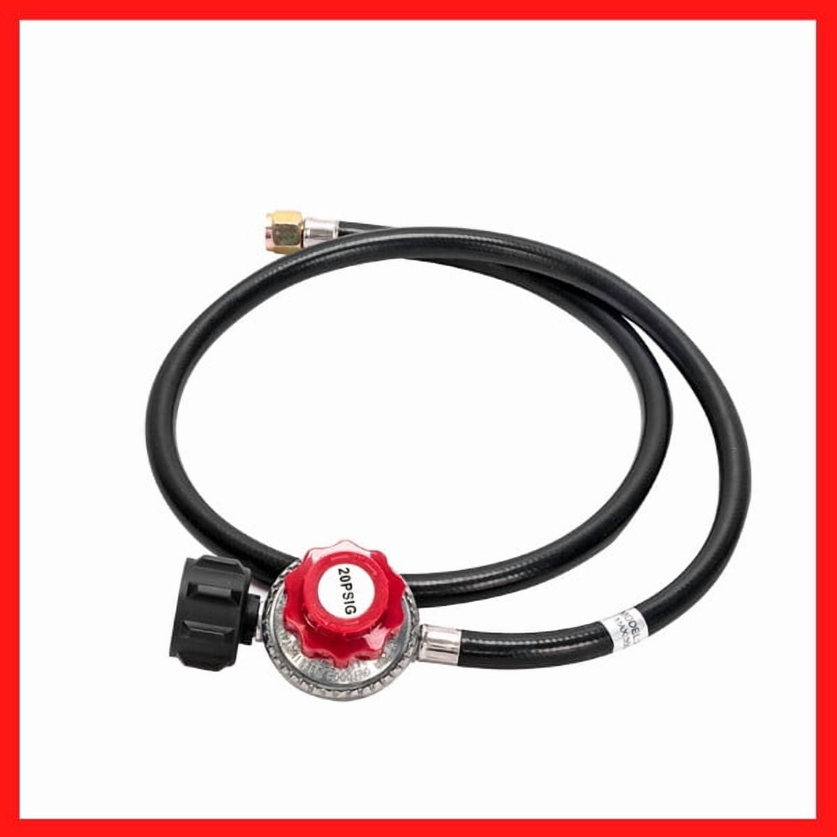 Outdoor Camp Stove High Pressure Propane Gas Cooker Portable Cast Iron Patio Cooking Burner (Single Burner 75000-BTU)