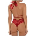 thumbnail image 5 of uublik Valentines Lingerie Set for Women Bodysuit Lace Plus Size Sexy Naughty Babydoll, 5 of 5