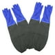 thumbnail image 3 of 2 pares de guantes largos de goma hasta el codo, impermeables, guantes de limpieza de cocina, guantes largos de goma, guantes para lavar platos, guantes de seguridad industrial, 3 of 5