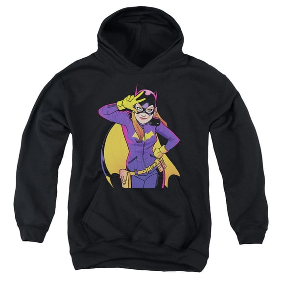 Batman - Batgirl Moves - Youth Hooded Sweatshirt - Large