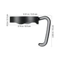 thumbnail image 5 of NUOLUX Thermal Mug Handle Anti-slip Adjustable Tumbler Handle Compatible for 20oz (Black), 5 of 10