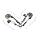 thumbnail image 1 of Cadena de distribución,Kit de cadena de distribución del motor XL1Z 6L266-AA,Kit de cadena de distribución de metal resistente 1L3Z 6L266-AA,Juego de cadena de distribución del motor Traje, 1 of 8
