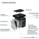 thumbnail image 3 of 12V 5Ah F2 SLA Replacement Battery for Niemans PS1242, 3 of 6
