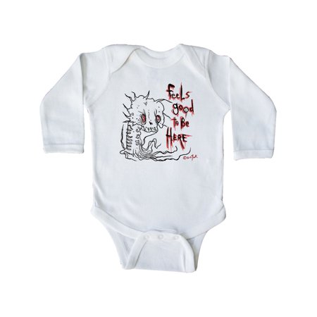 

Inktastic Feels Good Gift Baby Boy or Baby Girl Long Sleeve Bodysuit