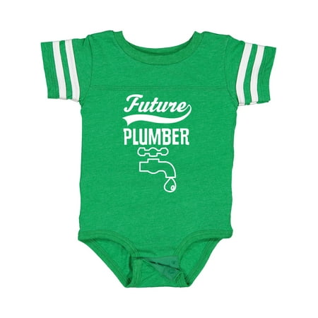 

Inktastic Future Plumber Childs Plumbing Gift Baby Boy or Baby Girl Bodysuit