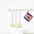 thumbnail image 3 of Carolines Treasures BB3344PTHD USA Patriotic Boston Terrier Pair of Pot Holders  7.5HX7.5W multicolor, 3 of 3