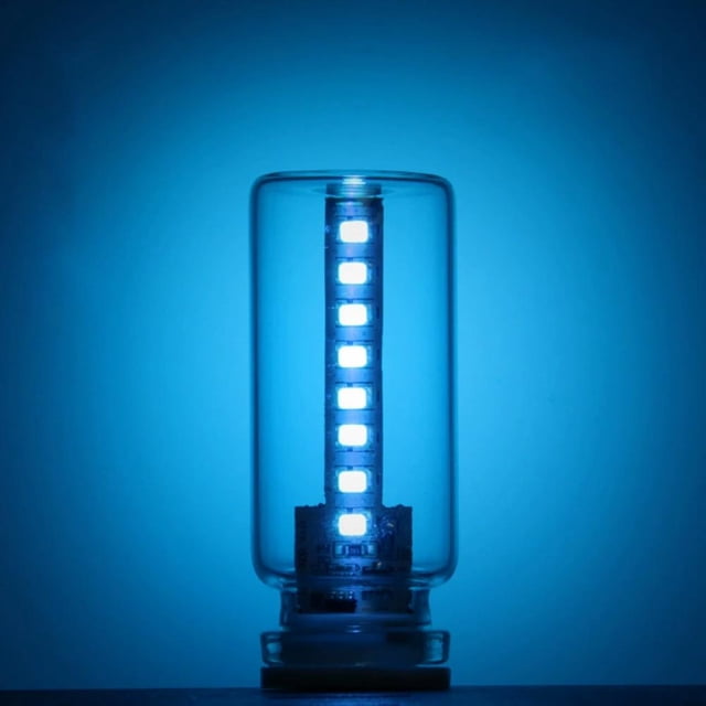 Lumières USB pour Voiture, Lampe d'Ambiance Automobile Rétro à Brancher avec Réglage Tactile à Intensité Réglable, Mini Ampoule LED Portable Lumière d'Ambiance pour Intérieur de Véhicule, Chambre, Couloir, Camping, Déco des Fêtes