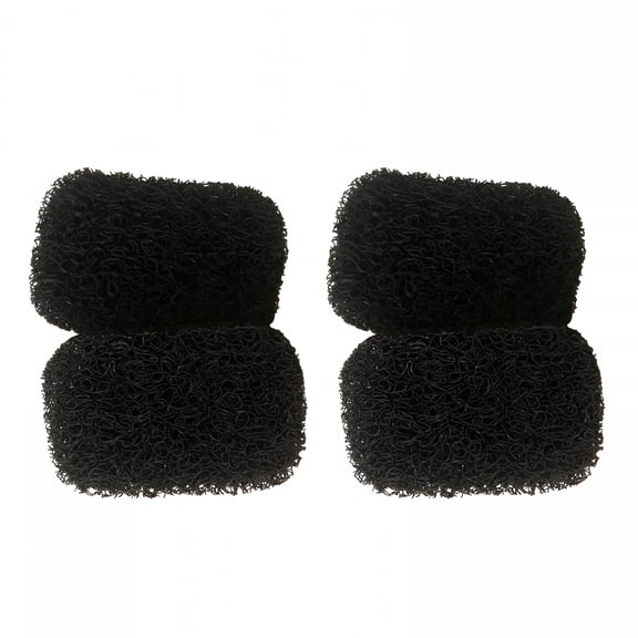 ACDANC Non-Slip Soap Holder Pad,Self Draining Soap Bar Holder Pads,Soap Saver Dish for Shower Kitchen Bathroom Travel Hotel Cleaning Supplies,4 Piece Set