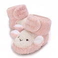 thumbnail image 2 of Soft Winter Boots for Infant Baby Girls Anti-Slip Sole Baby Cotton Booties Non-Slip Sole Fleece Christmas Boots, 2 of 6