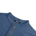thumbnail image 6 of Thrilos Mens Henley Shirts Short Sleeve Casual Tops Lightweight Pullover Shirt Button Cotton T Shirt with Pocket, 6 of 8