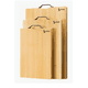 thumbnail image 1 of 3pz Tabla De Bambú Madera Para Picar, 1 of 4
