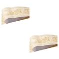thumbnail image 1 of VONKY PVC Border Wall Corner Stick Durable And Waterproof Surface With Exquisite Workmanship Wallpaper For Living Room Decor yellow peony 2Set, 1 of 6