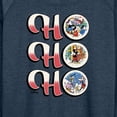 thumbnail image 3 of Disney - Ho Ho Ho - Women's Lightweight French Terry Long Sleeve Shirt, 3 of 5