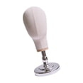 thumbnail image 2 of Milaget Canvas Block Head Desktop with PVC Base Mannequin Head for Hat Jewelries, 2 of 9