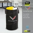 thumbnail image 6 of Corvette Pop-up Spiral Laundry Hamper Bag - Holds 2 Loads - 15 x 25 inch - Black - Corvette, 6 of 6