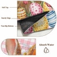 thumbnail image 6 of Large Area Rugs for Living Room Bedroom, Pink Bunny Easter 5'x8' Rug Washable Carpet Runner Indoor Outdoor, Tulip Spring Floral Eggs Checkered Pastoral Non Slip Floor Mats Rug for Kitchen, Bathroom, 6 of 8