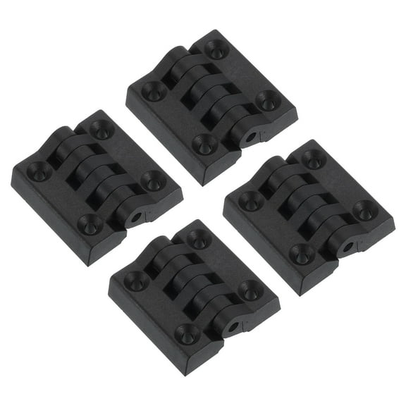 4Pcs Torque Hinge, 40x40x9mm Nylon Adjustable Position Control Hinges (4mm Hole)