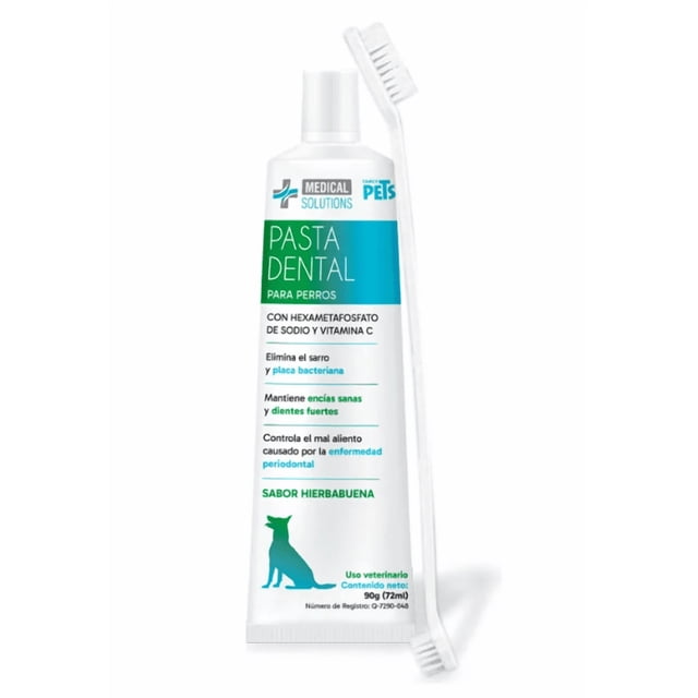 Kit Dental Antisarro Fancy Pets Pasta dental para perros Medical Solutions