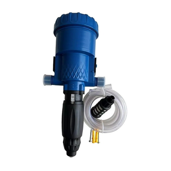 GROWTH TANK Drip Irrigation Fertilizer Dispenser Fertilizer Pump Adjustable Liquid 1 to 5 Percent