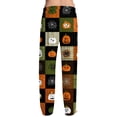 thumbnail image 4 of Satingcolo Men's Halloween Print Pajama Pants,Drawstring Casual Sleep Pants Pjs Bottoms,Halloween Gift For Men, 4 of 6