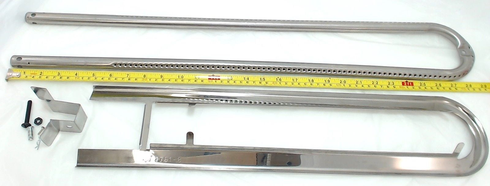 Stainless steel burner for Charbroil, Kenmore, Thermos brand gas grills