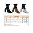 thumbnail image 2 of Woobling Ladies Booties Flat Ankle Boots Round Toe Bootie Comfort Winter Shoes Walking Short Boot Brown 5, 2 of 3