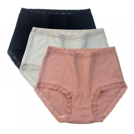 

High-Waist Panties for Women 3-Pack Women’s Underwear