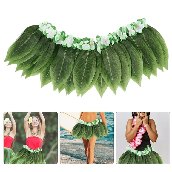 HONITANO 1 Piece Skirt Luau Skirts Women For Adults Fabric Silk