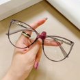 thumbnail image 3 of Gafas planas retro de tendencia, gafas protectoras para hombres y mujeres, gafas sin receta, 3 of 6