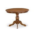 thumbnail image 4 of East West Furniture 3-Piece Kitchen Table Set in Antique Walnut/Black, 4 of 12