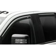 thumbnail image 4 of Auto Ventshade [AVS] In-Channel Ventvisor / Window Deflectors | Fits 2019-2024 Chevrolet/GMC Silverado/Sierra 1500, (2022 LTD)2020-2024 Silverado/Sierra 2500/3500 HD Crew Cab, 4 pcs. | Smoke-194805, 4 of 12