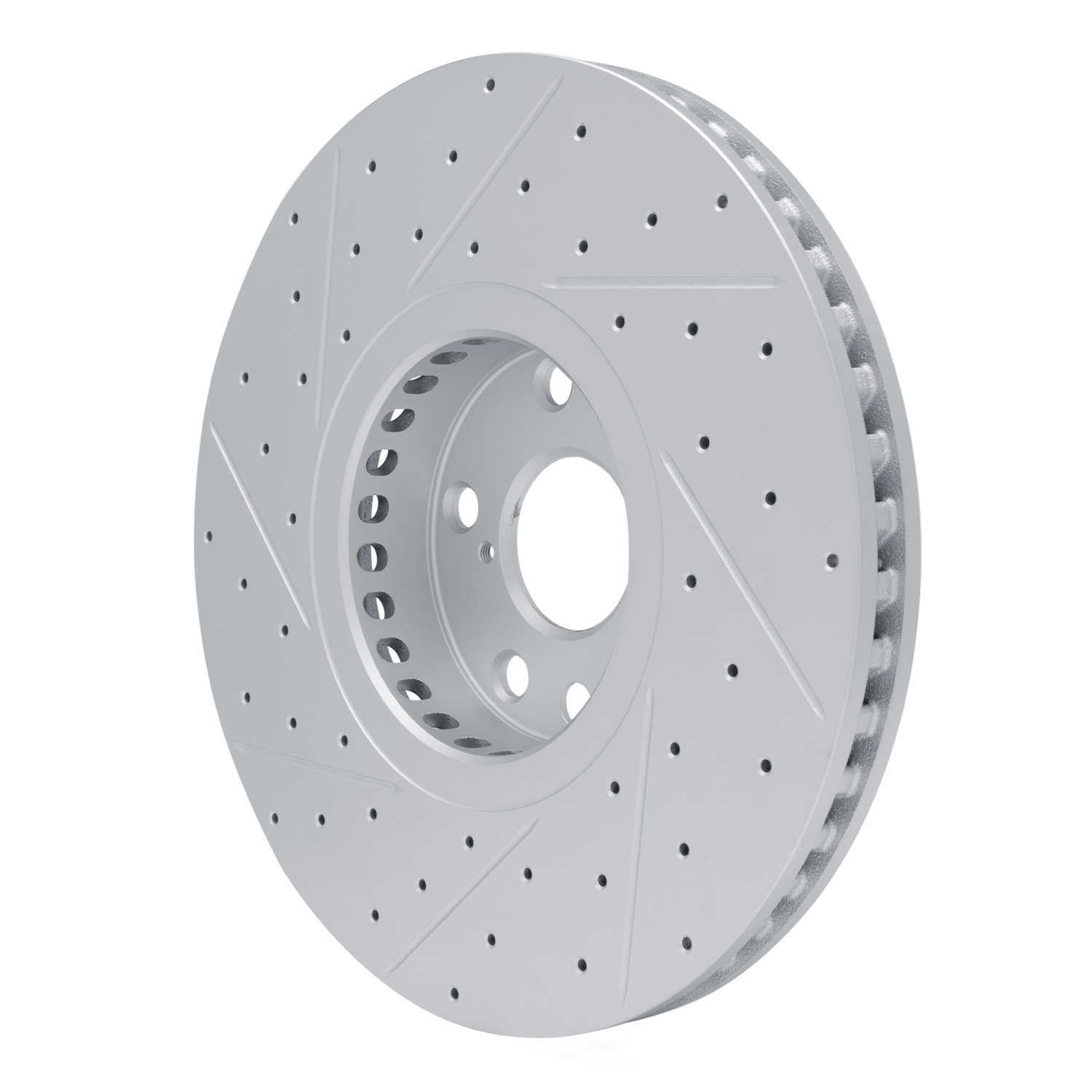 Dynamic Friction Company 830-75053D DFC Geoperformance Rotor - Drilled & Slotted