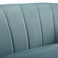 thumbnail image 5 of Modway Prospect Channel Tufted Performance Velvet Armchair in Light Blue, 5 of 6