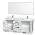 thumbnail image 2 of Wyndham Collection Wcs141472d-Qtz-Unsm70 Sheffield 72" Free Standing Double Basin Vanity, 2 of 7