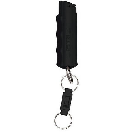 Sabre Red Pepper Spray Keychain With Quick Release And Finger Grip