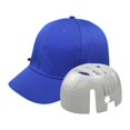 thumbnail image 1 of Casco protector con inserto, versátil, ajustable, ligero y a prueba de golpes. Azul, 1 of 8