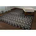 thumbnail image 2 of Couristan Easton Mirador Area Rug, 5'3" x 7'6", Grey, 2 of 9