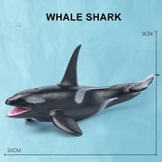 Simulation Marine Sea Life Whale Figurines Shark Cachalot Action Figures Ocean Animal Model Dolphin Hammerhead Educational Toys