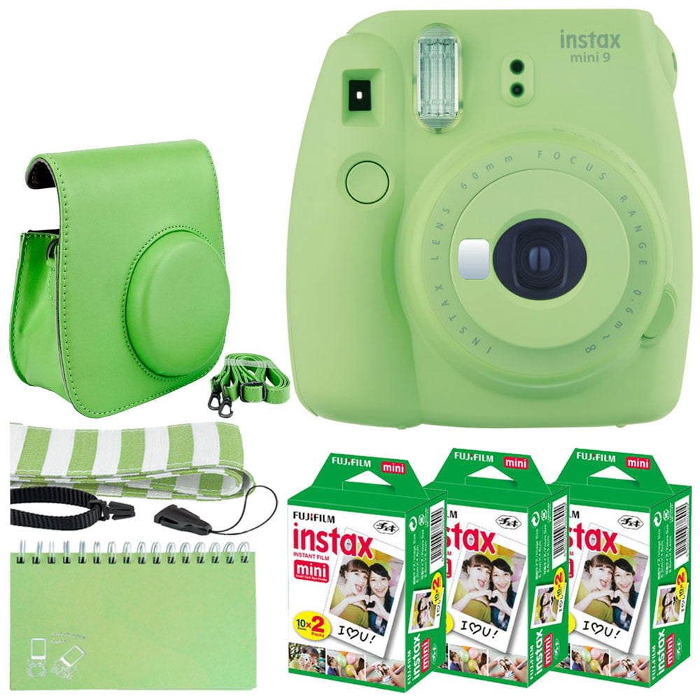 Fujifilm Instax Mini 9 Instant Film Camera Lime Green Fujifilm
