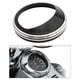 thumbnail image 4 of Anillos embellecedores para velocímetro de motocicleta, aleación de aluminio de 124mm, 5 "para Deluxe Flstn, reemplaza accesorios, piezas de negro y plata DYNWAVEMX Anillos de ajuste del velocímetro, 4 of 8