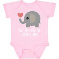 thumbnail image 3 of Inktastic My Abuelita Loves Me Boys or Girls Baby Bodysuit, 3 of 5