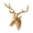 Gold, variant on yotijay Resin Sculpture Gift Indoor Collectible Living Room Decoration Bedroom Deer Head White