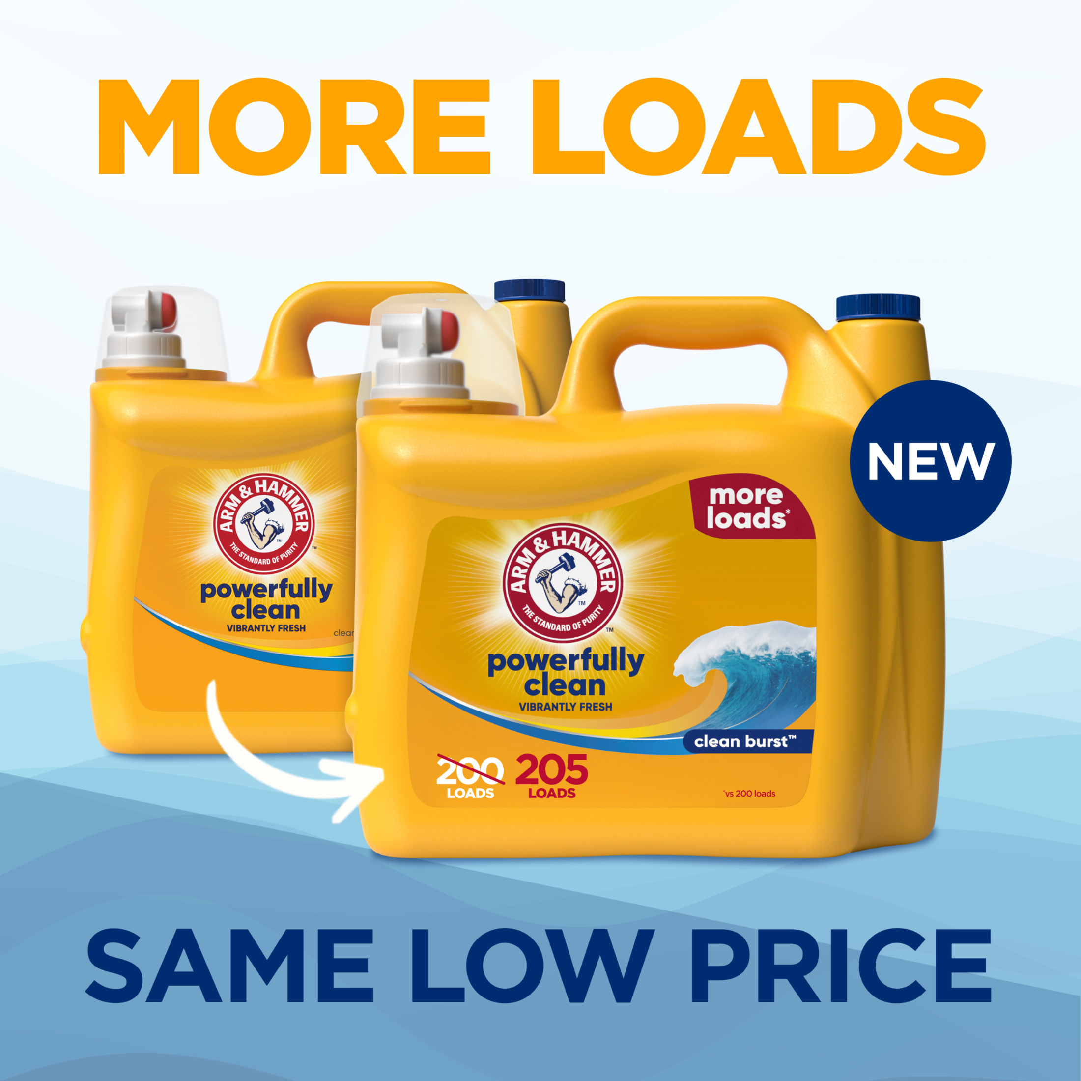 ARM & HAMMER Clean Burst Liquid Laundry Detergent photo 2