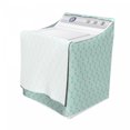thumbnail image 3 of Aqua Damask Washer Cover, Vintage Lace Look Rhythmic Delicate Motif in Green Tones Monochrome Print, Decorative Accent for Laundromats, 29" x 28" x 40", Seafoam White, by Ambesonne, 3 of 3