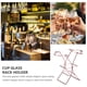 thumbnail image 5 of Copas de vino creativo Almacenamiento de rack de vino Titular de vidrio para el hogar Rack de copa de vino, 5 of 6