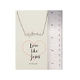 thumbnail image 5 of Joyfulle Cross Love ECG Pendant Necklace, Gifts for Women with Inspirational Greeting Card, 5 of 7