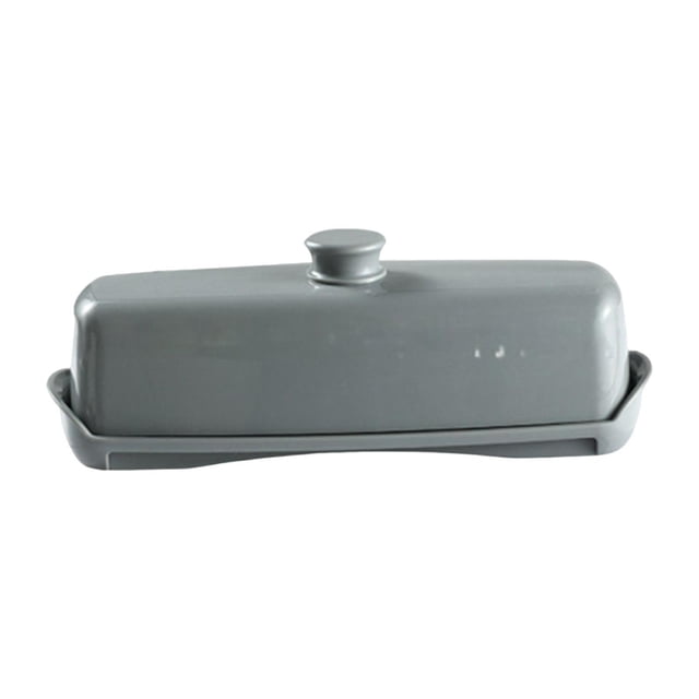 Billuyoard Butter Dish Large Capacity Kitchen Organization Restaurant for Biscuits Organizadores de utensilios de cocina Gris