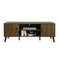 thumbnail image 2 of Castle Place Timeless TV Stand Console for TVs up to 65", Brown, 2 of 8