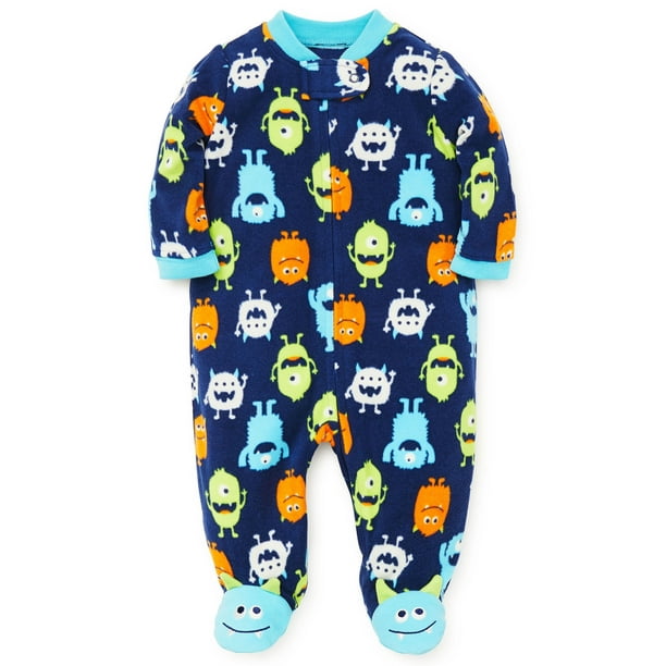 LTM Baby Baby Pajamas Winter Fleece Sleepers Footed Blanket Sleeper