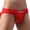 Red, variant on Womens Clearance asdoklhq Plus Size Swimsuit Clearance Under $10,Men's Underwear Swim Trunks Low-rise Smooth Men's Brief Swimming Briefs
